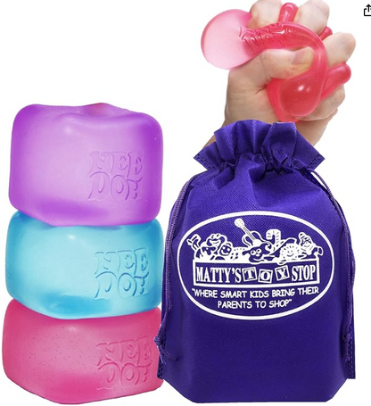 Gift Set Party Bundle with Storage Bag - 3 Pack (Purple, Pink & Blue)