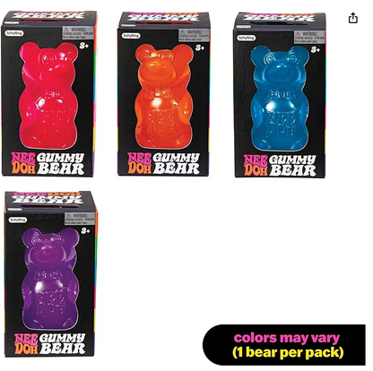 NeeDoh Gummy Bear - Sensory Fidget Toy